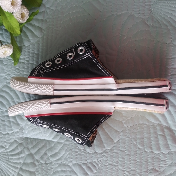 Converse Chuck Taylor All Star Cut Away Mule Black - Picture 4 of 9